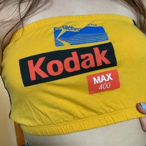 Kodak vintage film tube top